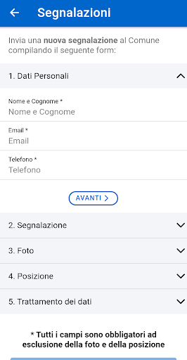 ComuneSmart+ Screen 3