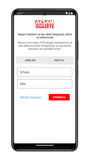 Akşam E-Gazete Screen 2