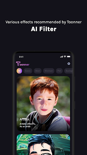 Toonner - AI Photo Editor Screen 2