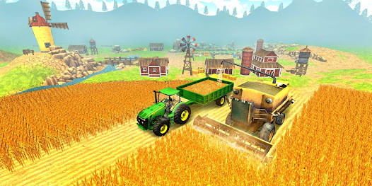 Tractor Farming: Simulator 3D  screenshots 5