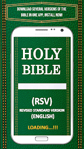 Bible RSV, Revised Standard Version (English) Free 2