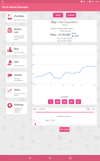 Stock Market Simulator