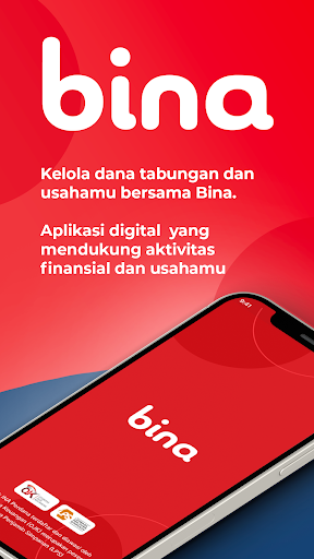 Android application Bina Digital dari Bank INA screenshort