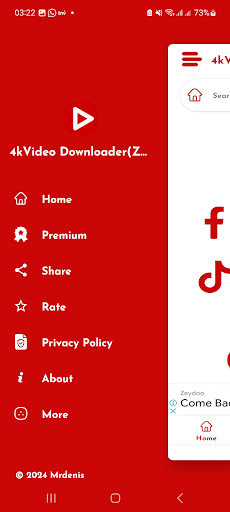 4kVideo Downloader(ZA) Screen 3