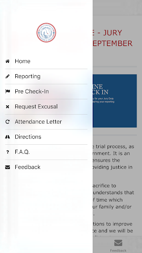 myJuryServices Screen 2