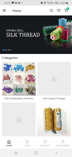 Aari Material Shop Screen 3