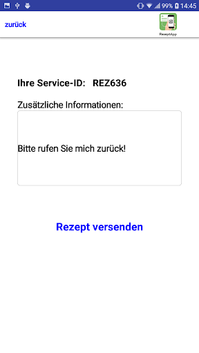 RezeptApp Screen 3
