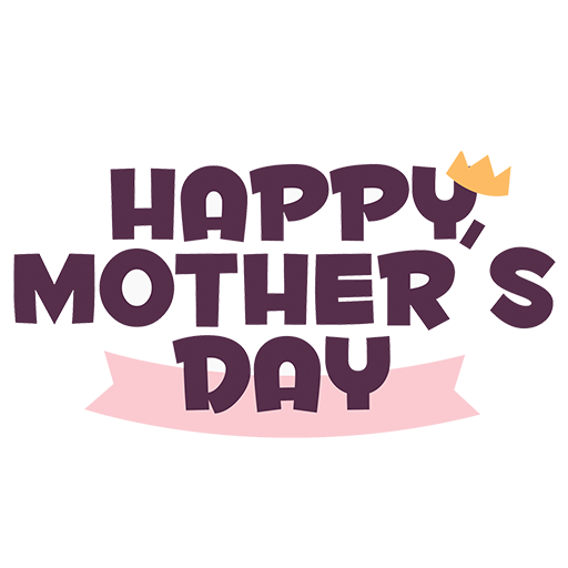 Mothers Day Stickers logo
