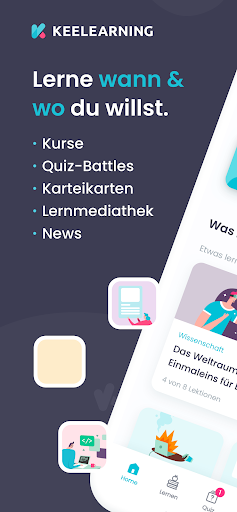 Android application keelearning screenshort