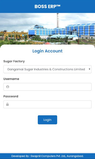 Android application BOSS ERP™ for Sugar Industries screenshort