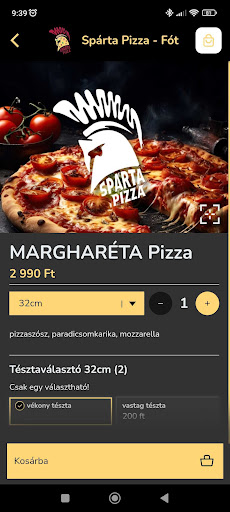 Spárta Pizza Screen 3