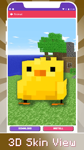 Mod Animal Zoo - Skin For MCPE