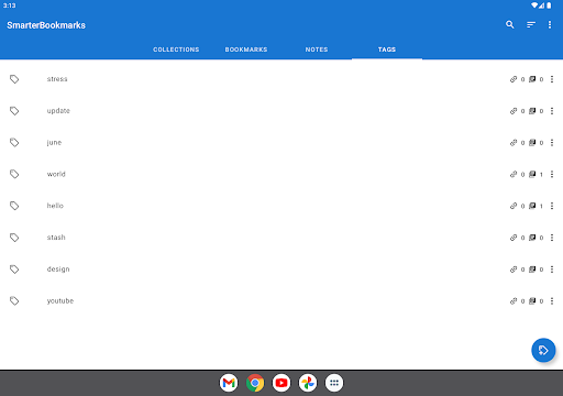 Screenshot of Smarter Bookmarks