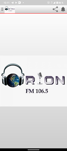 Android application Fm Orión 106.5 MHz screenshort