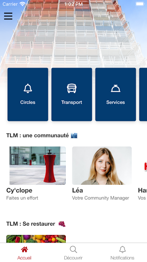 Android application Tour La Marseillaise screenshort
