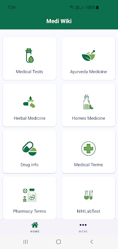 Android application MediWiki screenshort