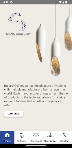 Android application Bullard Collection screenshort