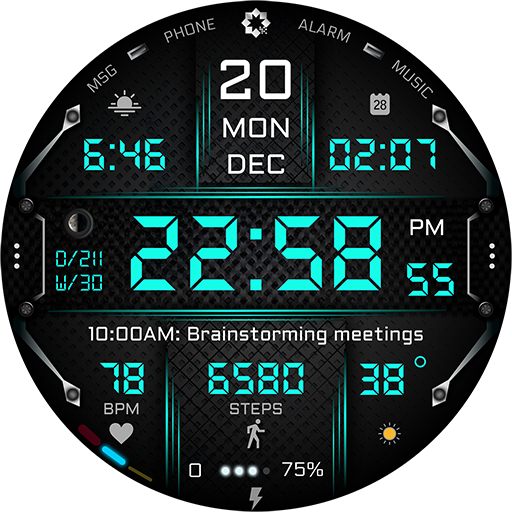 A435 Informatic Watch Face logo