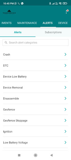 Android application Auto-link screenshort