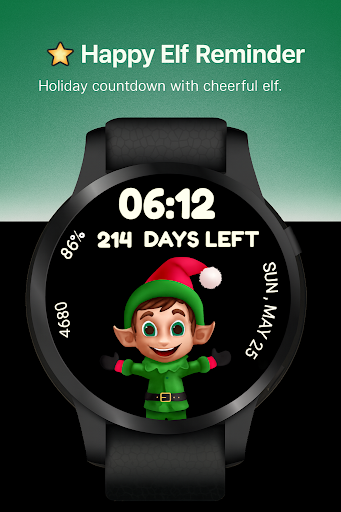 Santa Christmas CountdownWatch