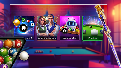 Pool Club: Billar 8 y 9 Bolas screenshot 1