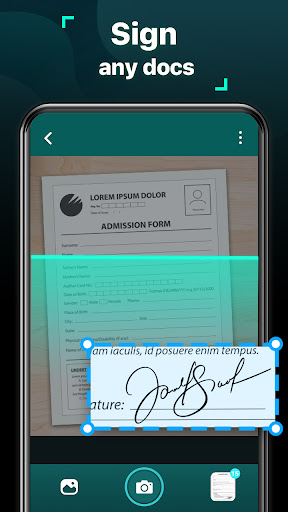 PDF Scanner: OCR PDF Converter Screen 3