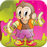 Monkey Run & Jump Games icon