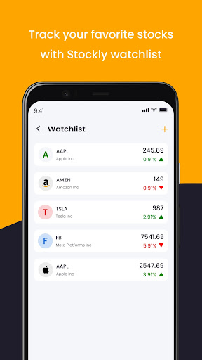 Screenshot of Stockly: Investing Together
