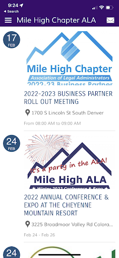 Mile High Chapter ALA Screen 2