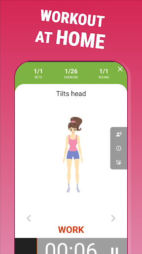Screenshot of Pilates - home fitness