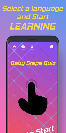 Android application Baby Steps Quiz screenshort