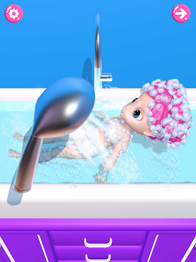 Android application ASMR Doll Repair Girl Games screenshort