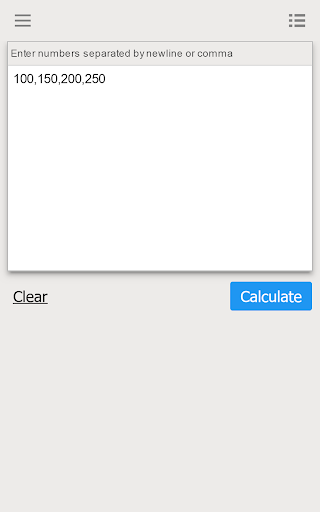 Average Calculator ekran görüntüsü