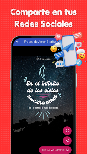 Frases de Amor Eterno Screen 2