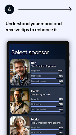 Screenshot of AA Sponsor: AI Sobriety