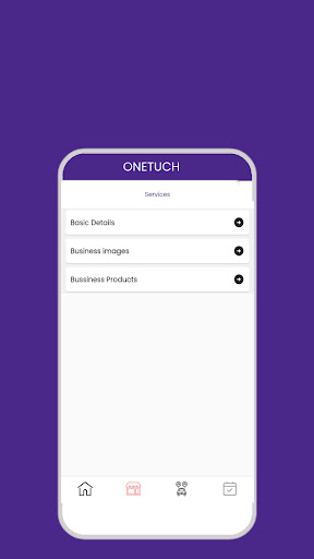 OneTuch Vendor Screen 3