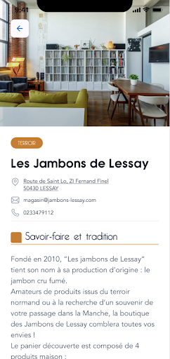 Android application Le Guide de Zoé screenshort