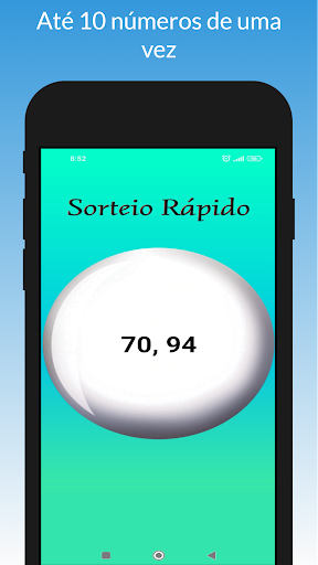 Sorteio Rápido Números Nomes