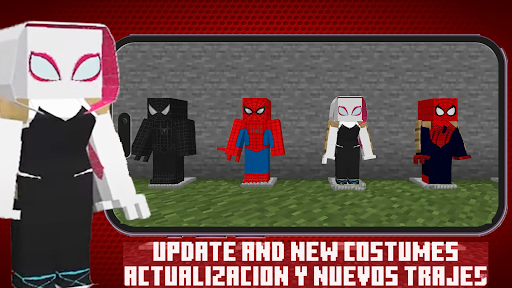 Spider man Minecraft Screen 2