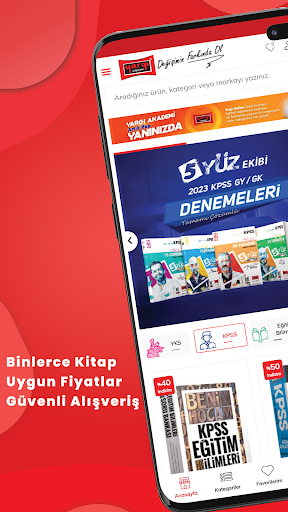 Android application Yargı Yayınevi screenshort