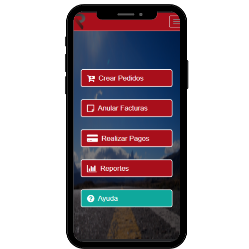Android application DAC Ruteros screenshort