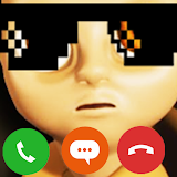 call yellow baby icon