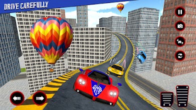 Mega Ramp Car Racing Tracks screenshot thumbnail