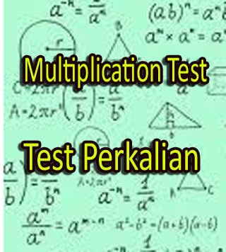Android application Test Perkalian screenshort
