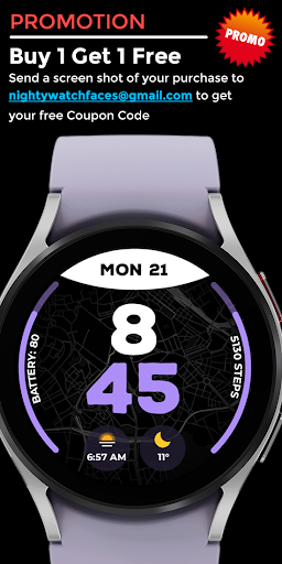 Nighty Digital 11 - watch face screenshot 10