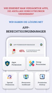 App-Berechtigungsmanager Screenshot