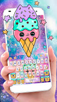 screenshot of Galaxy Tasty Ice Cream Keyboar