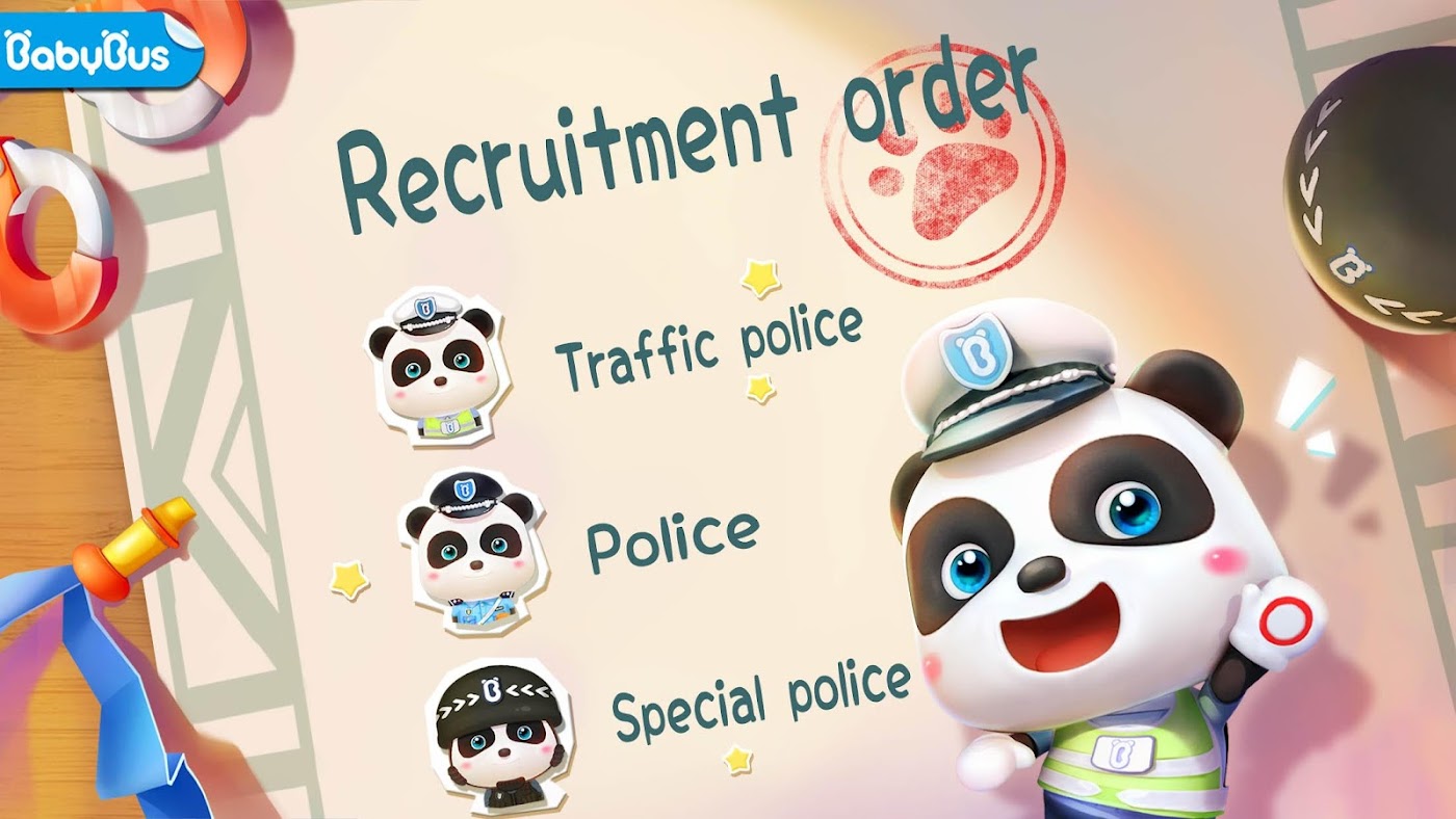 Little Panda Policeman 