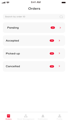 Android application VendorBot screenshort