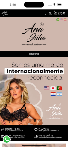 Ana Julia Moda Intima Screen 2